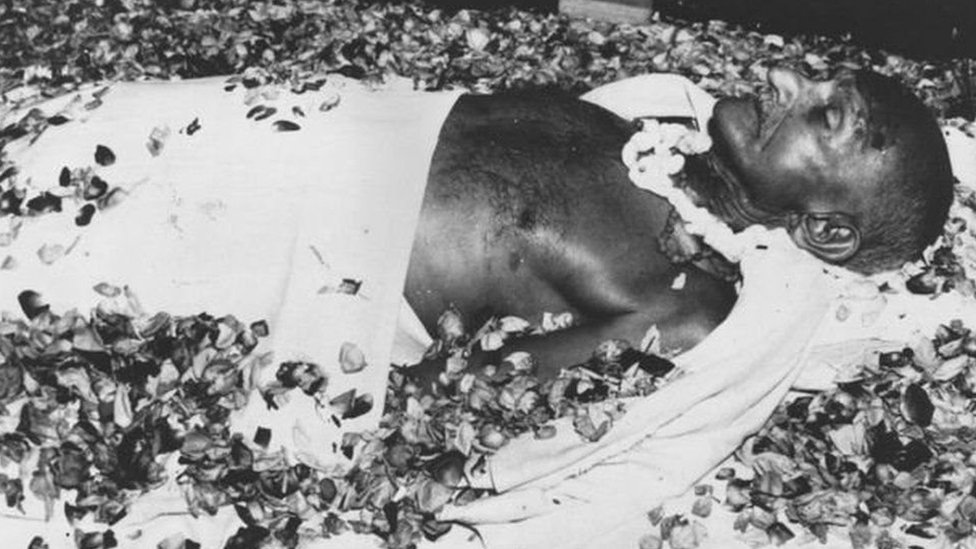 గాంధీజీ శవం