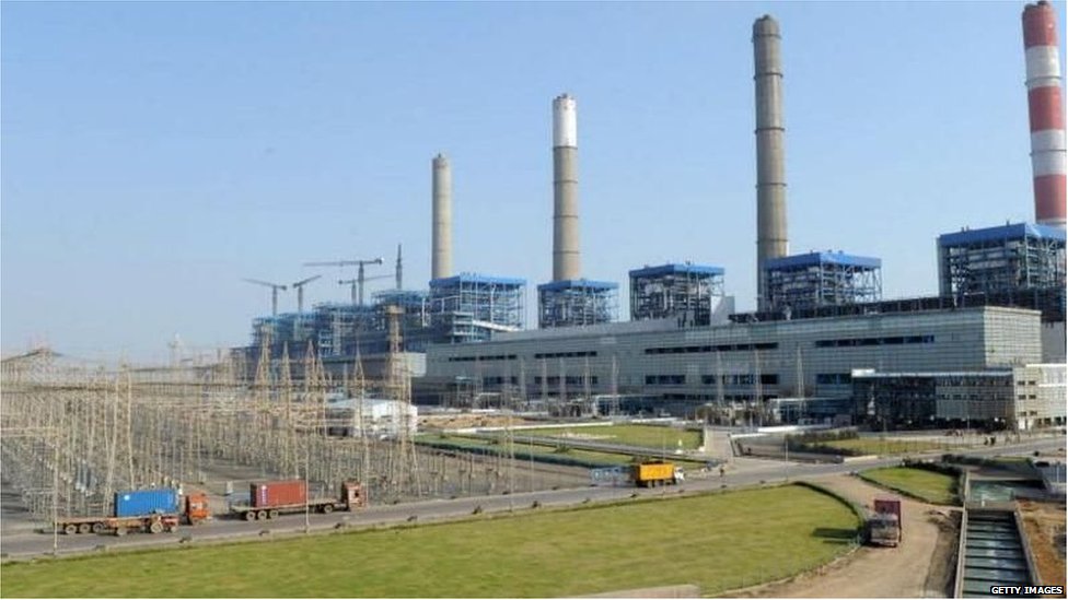 భారతదేశంలోని ఒక అదానీ పవర్ ప్లాంట్