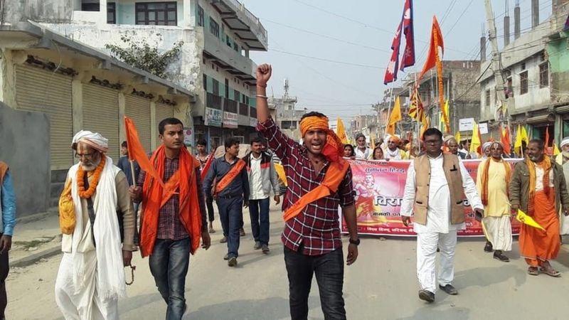 నేపాల్‌లో హిందూ సంస్థల ర్యాలీ