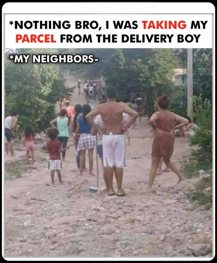 मैं तो बस पार्सल ले रहा था