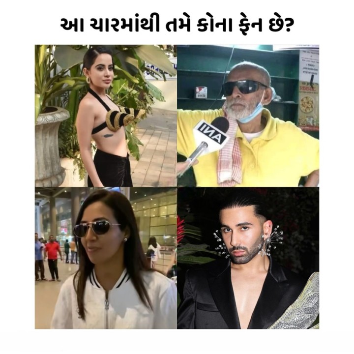 આ ચારમાંથી તમે કોના ફેન છે?