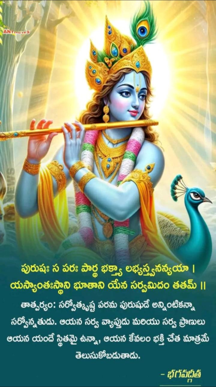 సర్వోత్కష్ట పరమ పురుషుడే..