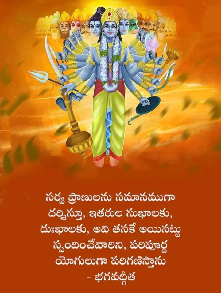 సర్వ ప్రాణులను సమానముగా దర్శిస్తూ..