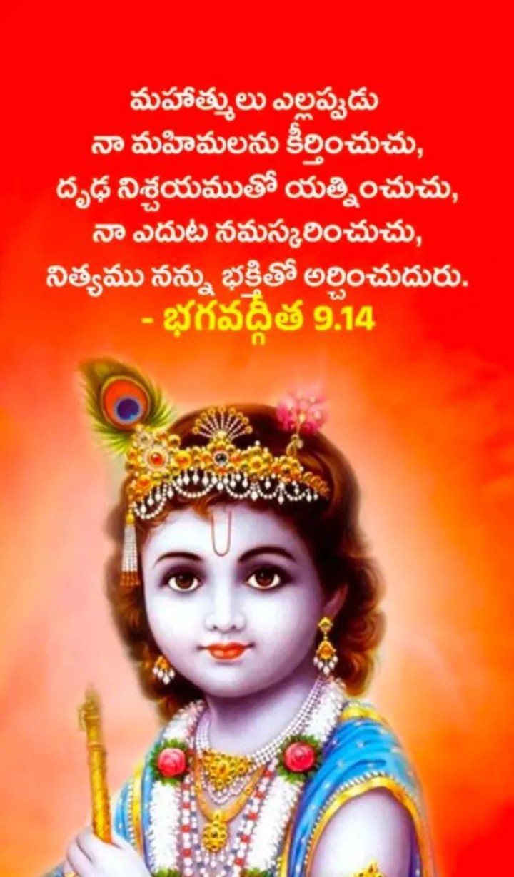 మహాత్ములు ఎల్లప్పుడూ నా మహిమలను కీర్తించుచు..