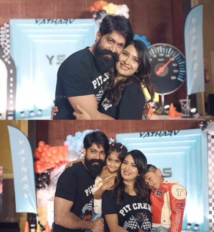 ರಾಕಿಂಗ್ ಸ್ಟಾರ್ ದಂಪತಿಗಳು