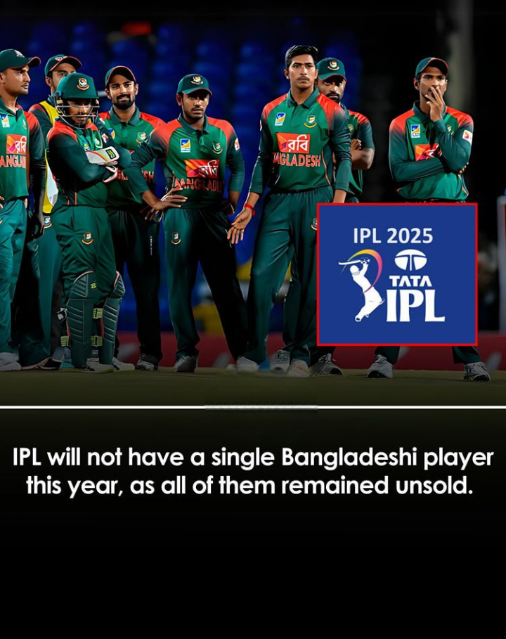IPL 2025 Auction: All Bangladeshi Player Remained Unsold.