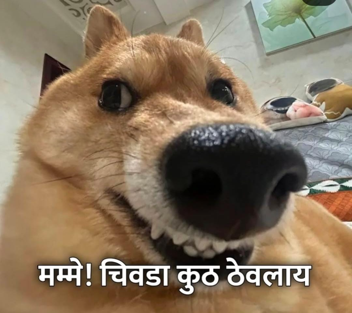 दिवाळीचा चिवडा मागताना मी