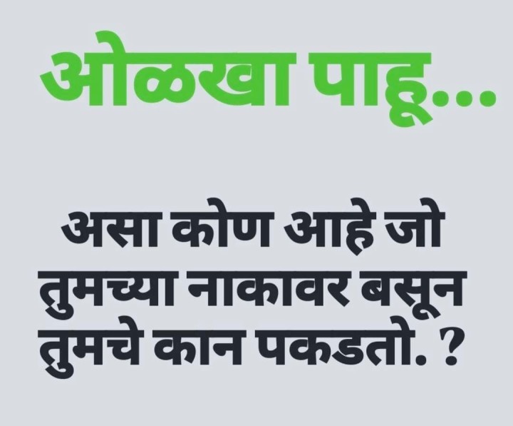 ओळखा पाहू