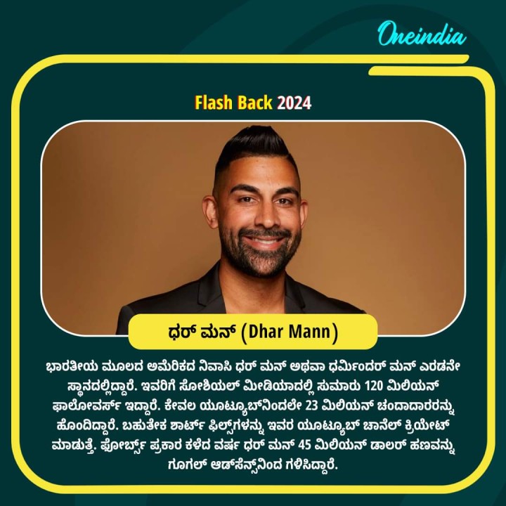 ಫೋರ್ಟ್ಸ್ ಪ್ರಕಾರ ಕಳೆದ ವರ್ಷ ರ್ಧ ಮನ್ 45 ಮಿಲಿಯನ್ ಡಾಲರ್ ಹಣವನ್ನು  ಗೂಗಲ್ ಆಡ್‌ಸೆನ್ಸ್‌ನಿಂದ ಗಳಿಸಿದ್ದಾರೆ.