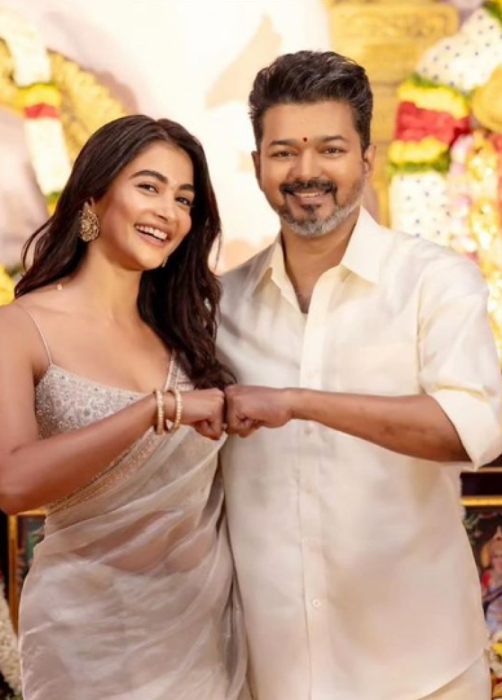 ಪೂಜಾ ಹೆಗಡೆ & ತಲೈವ