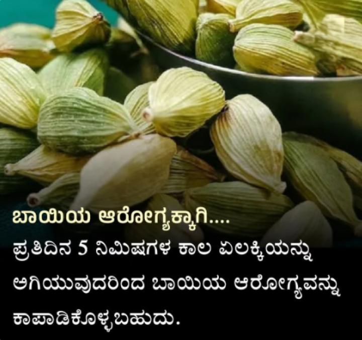 ಪ್ರತಿದಿನ ಏಲಕ್ಕಿ ಉಪಯೋಗಿಸುವುದರಿಂದ ಏನೆಲ್ಲಾ ಲಾಭವಿದೆ ಗೊತ್ತೇ?