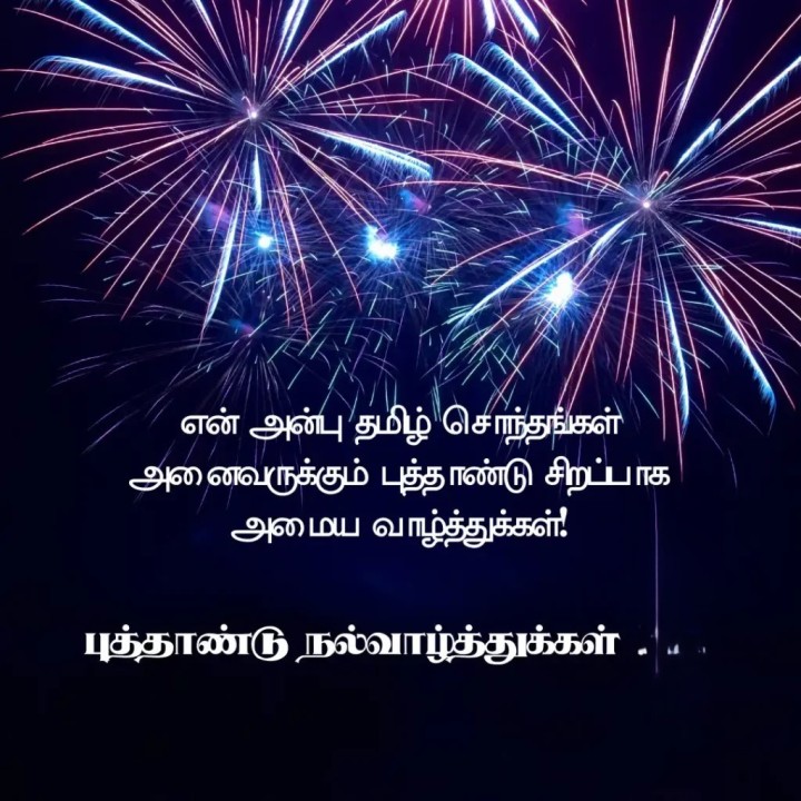 இந்த வருடம் உங்கள் கனவுகள் எல்லாம் நனவாகட்டும். இனிய புத்தாண்டு நல்வாழ்த்துக்கள்!