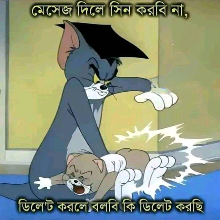 মেসেজ ডিলিট!