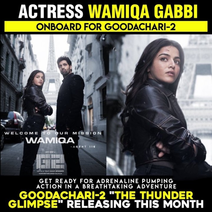 Goodachari 2 lo wamiqa gabbi