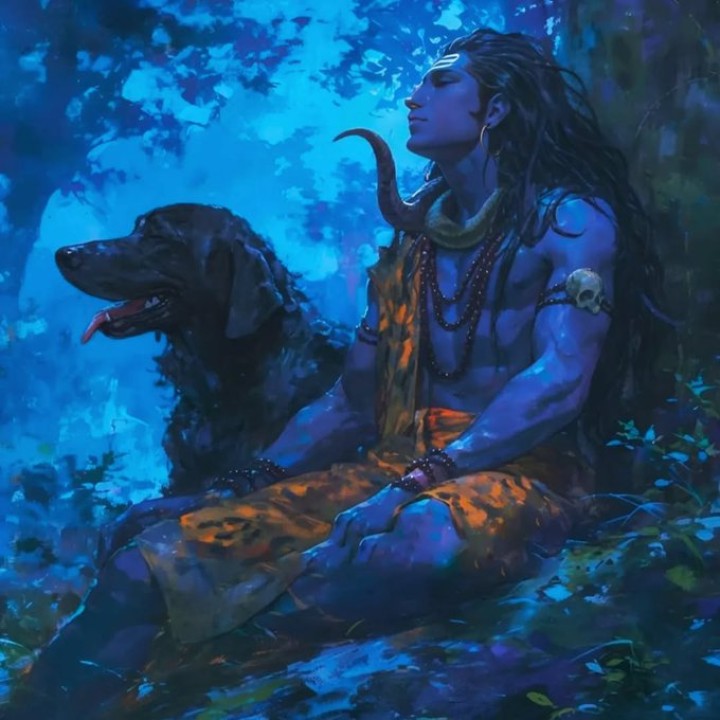 దేవరాజ-సేవ్యమాన-పావనాంఘ్రి-పంకజం వ్యాళయజ్ఞ-సూత్రమిందు-శేఖరం కృపాకరమ్ । నారదాది-యోగిబృంద-వందితం దిగంబరం కాశికాపురాధినాథ కాలభైరవం భజే