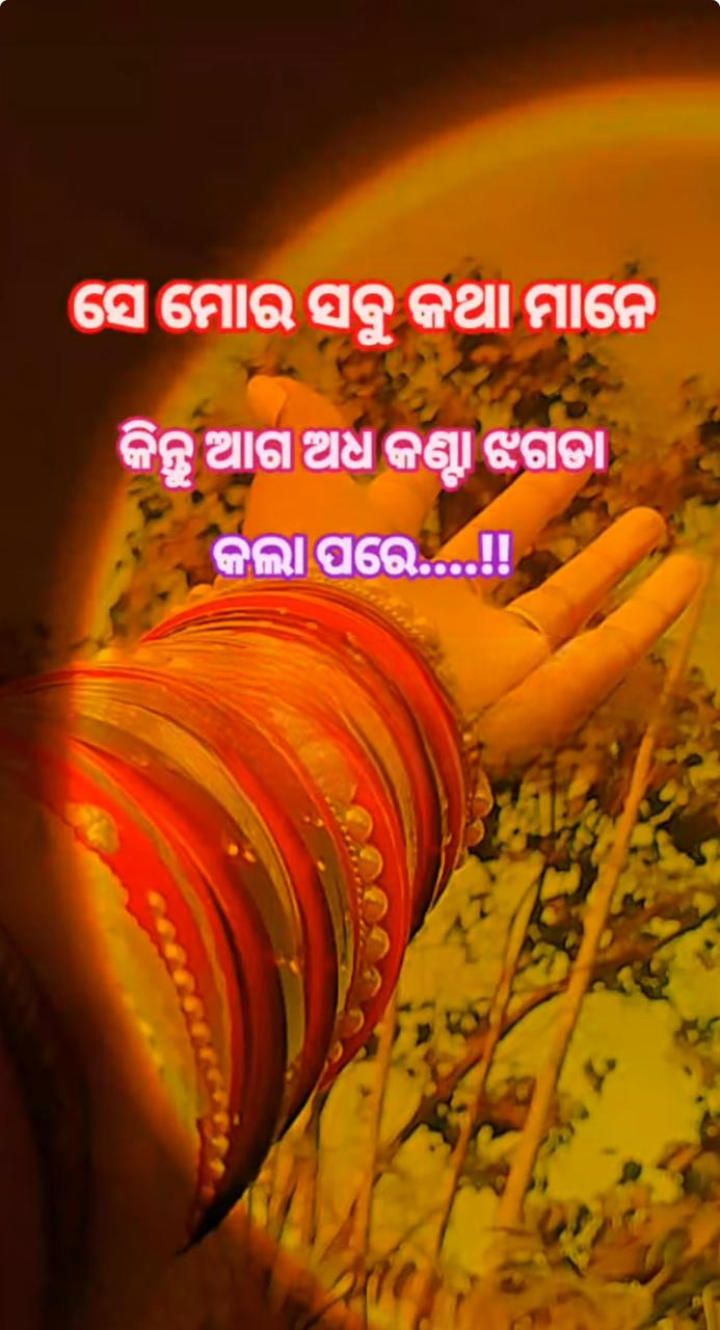 ସେ ମୋର ସବୁ କଥା ମାନେ