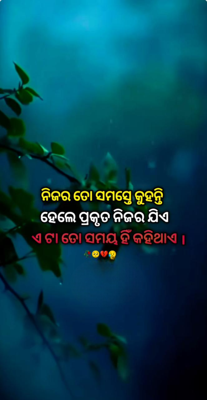 ନିଜର ତା ସମସ୍ତେ କୁହନ୍ତି
