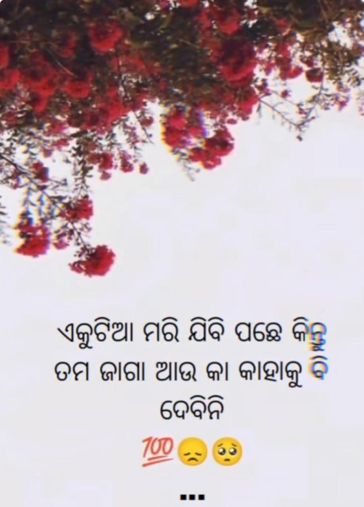 ଏକୁଟିଆ ମାରି ଯିବି ପଛେ
