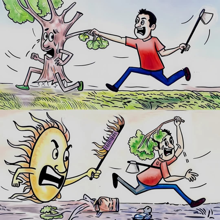 হাসির ছলে আসল কথা।