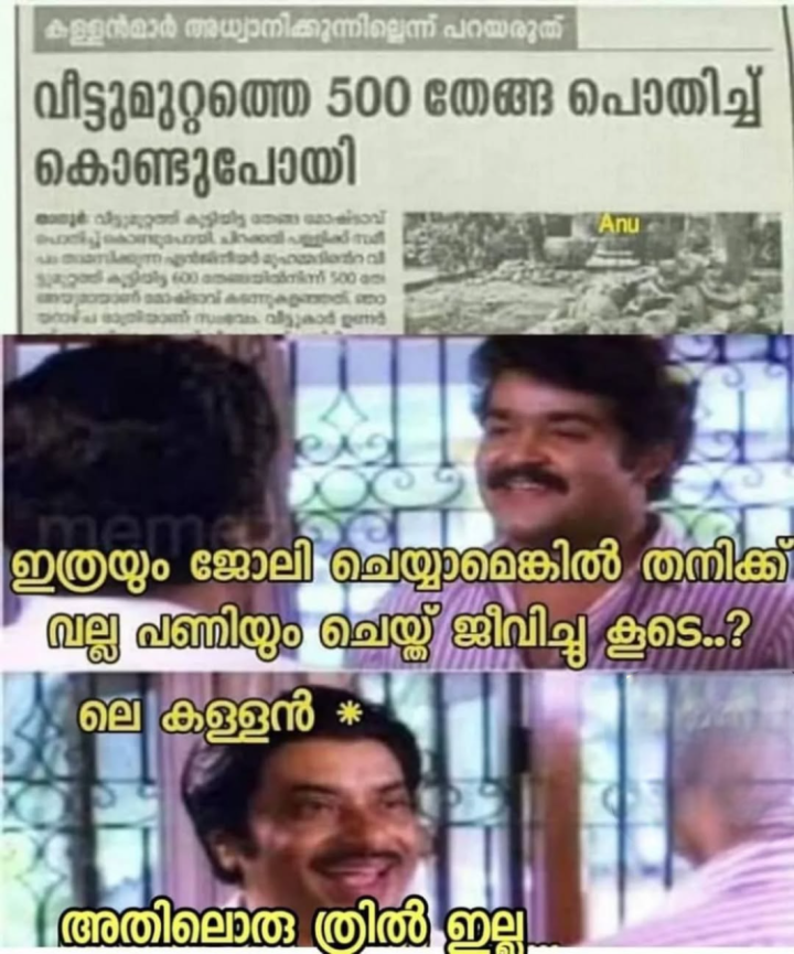 നല്ല വെറൈറ്റി കള്ളൻ