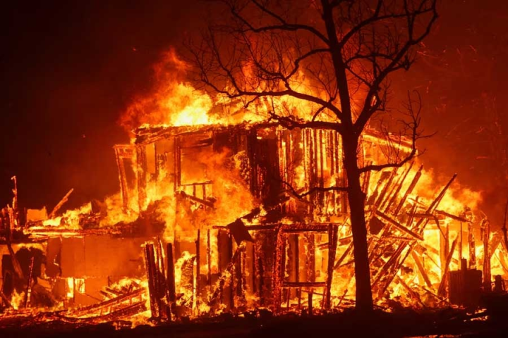 দাবানল ড্রাগনের মুখের মতো ধ্বংস করল ৪০ হাজার একরেরও বেশি জমি এবং সেখানকার অন্তত ১২০০টি ভবন। সেই সঙ্গে হারিয়ে গেল আমেরিকার মাটিতে বহু যত্নে আগলে রাখা এক টুকরো রবীন্দ্রনাথ।