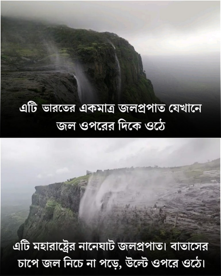 “অবিশ্বাস্য” এক জলপ্রপাত ও তার কারণ!