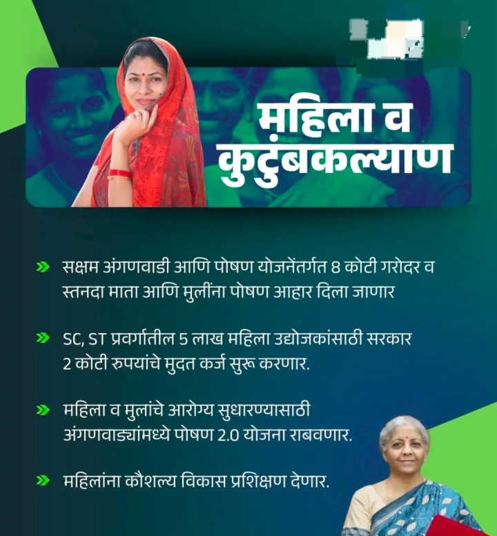 महिला आणि कुटुंब कल्याणासाठी