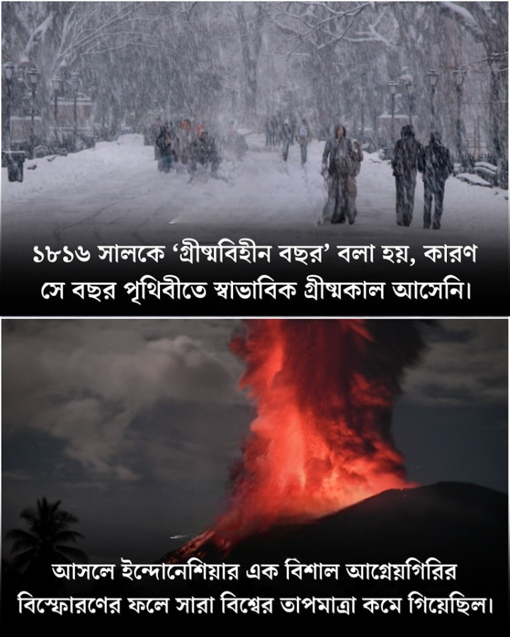 'গ্রীষ্মবিহীন বছর'?