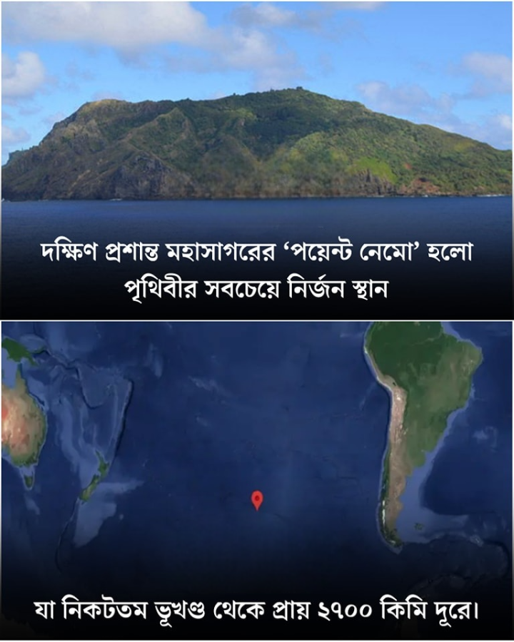 পৃথিবীর নির্জনতম স্থান।