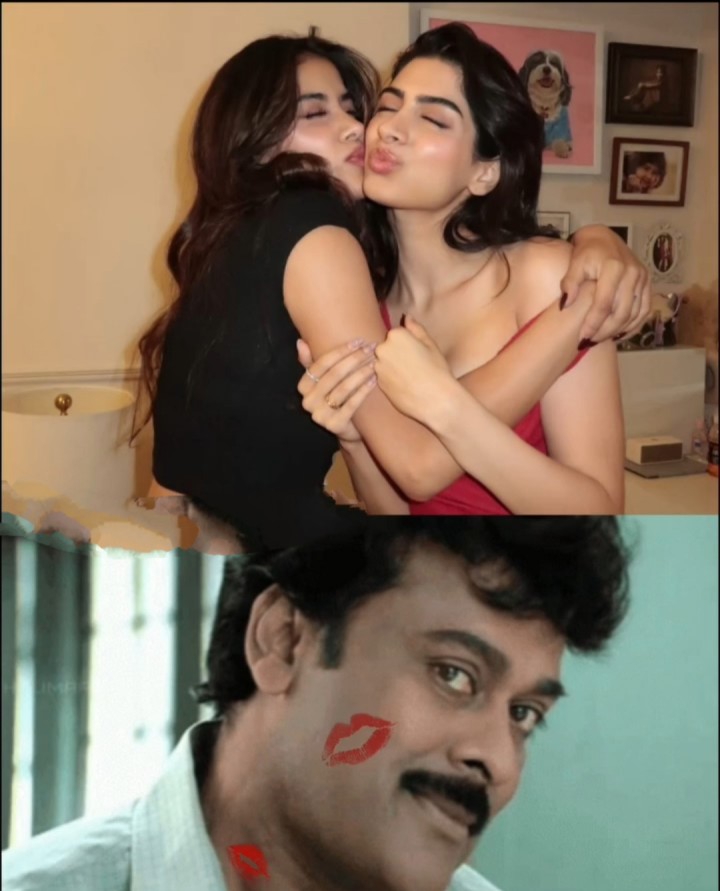 Hey iddaru beauties entha cutega unnaru
