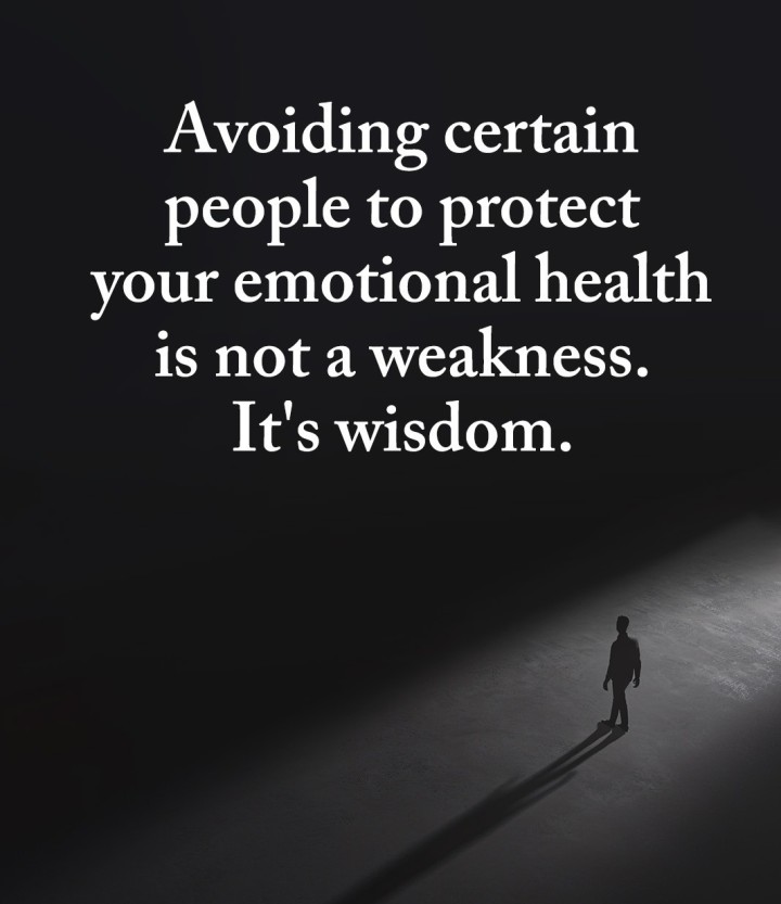 Avoid Certain People.