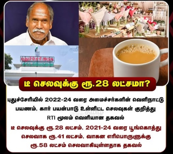 டீ செலவுக்கு ரூ.28 லட்சமா?