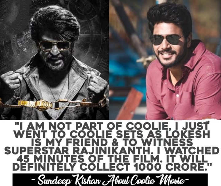 Coolie cinemalo pani cheyatledu anna sandeep kishan