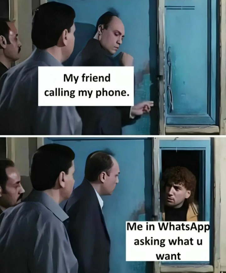 Just don't call me