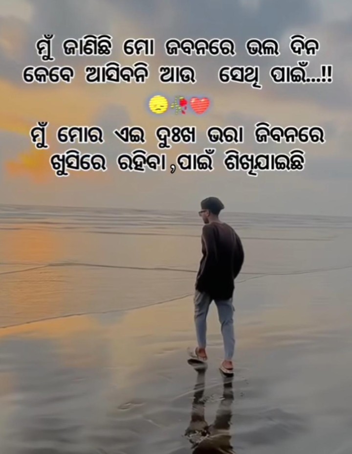 ମୋ ଜୀବନ ସେ ଭଲ ଦିନ କେବେ ଆସିବନି