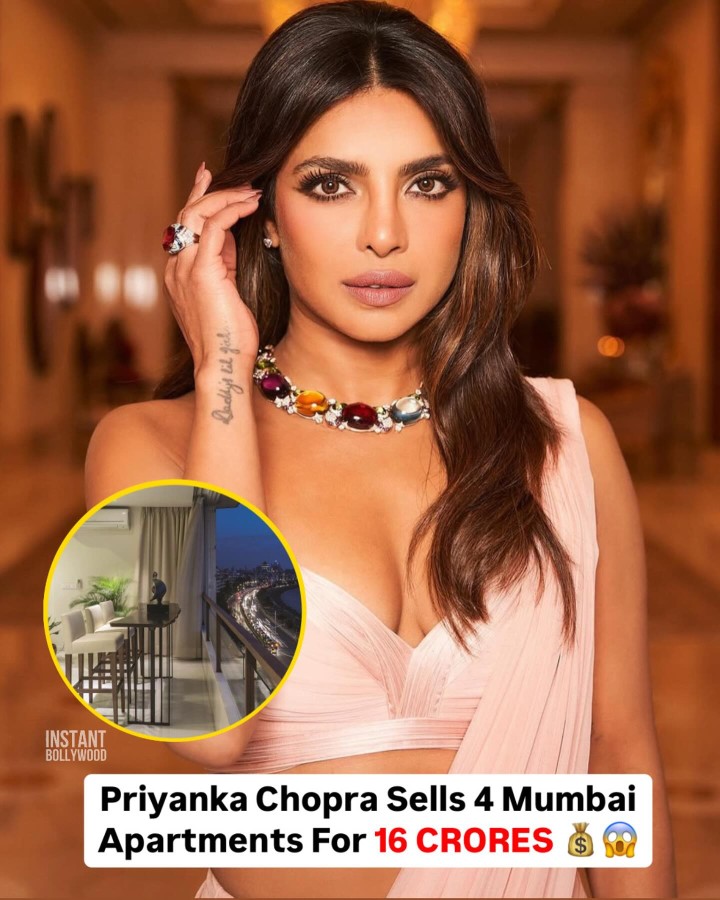 Priyanka Chopra sells 4 luxury apartments in Mumbai for ₹13 CRORE!