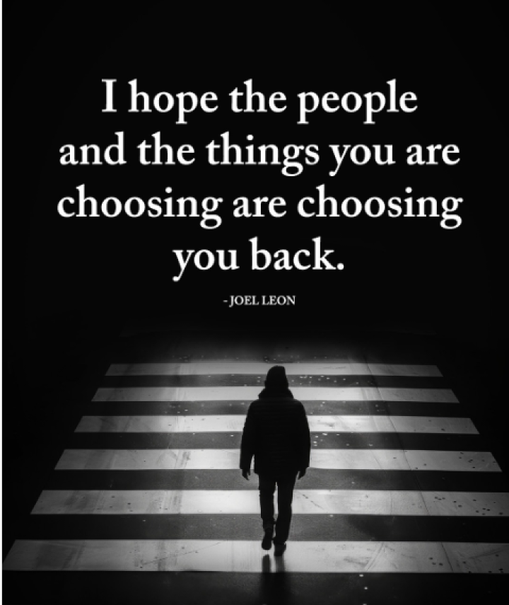 Choose, Which Chooses You Back.