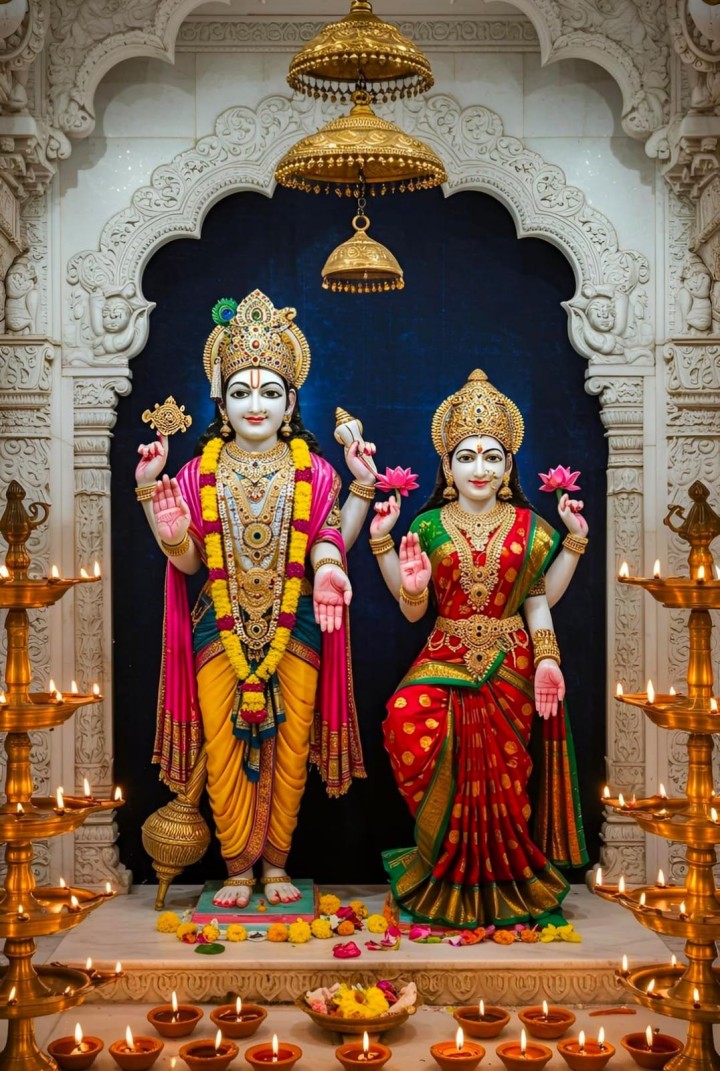 लक्ष्मी विष्णूचा जोडा