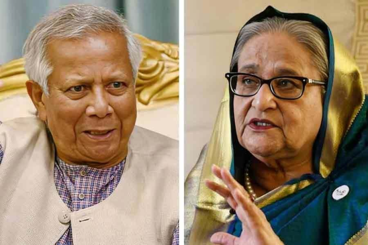 বাংলাদেশে ক্রমবর্ধমান নারী নির্যাতন এবং ধর্ষণের ঘটনা নিয়ে এ বার মুখ খুললেন সে দেশের প্রাক্তন প্রধানমন্ত্রী শেখ হাসিনা। আর সেই সূত্রেই সে দেশের অন্তর্বর্তী সরকারের প্রধান মুহাম্মদ ইউনূসকে ‘সুদখোর’ এবং ‘জঙ্গিনেতা’ বলে কটাক্ষ করলেন তিনি।