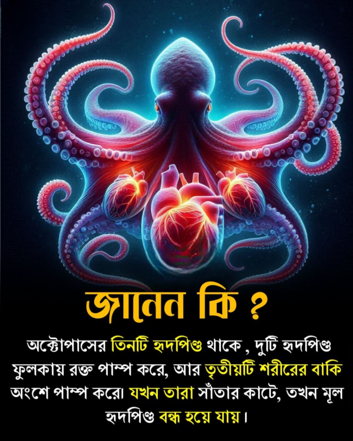 অক্টোপাসের হৃদয় হতে...