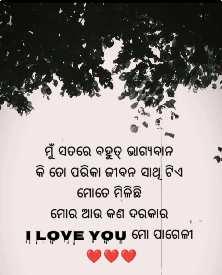 ମୁଁ ସତରେ ଭାଗ୍ୟବାନ