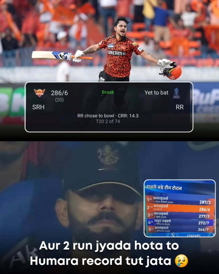 2 रन से रिकॉर्ड बच गया