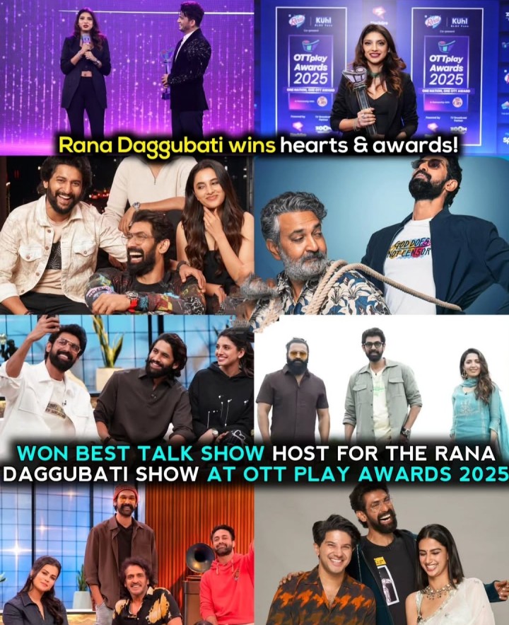 Rana daggubati show ki award