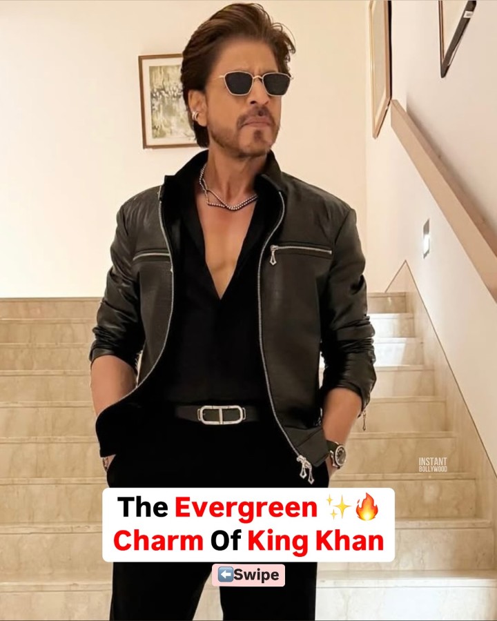 Even at 58, Shah Rukh Khan’s charm refuses to fade—only gets better with time.