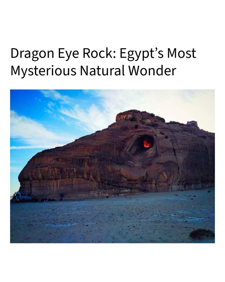 You won’t believe this rock is 100% natural, meet Egypt’s Dragon Eye!