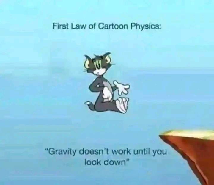 কার্টুন জগতের প্রথম নিয়ম।