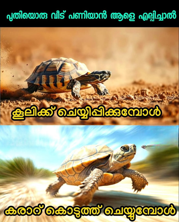2 ദിവസത്തെ പണി 4 ദിവസം എടുക്കും