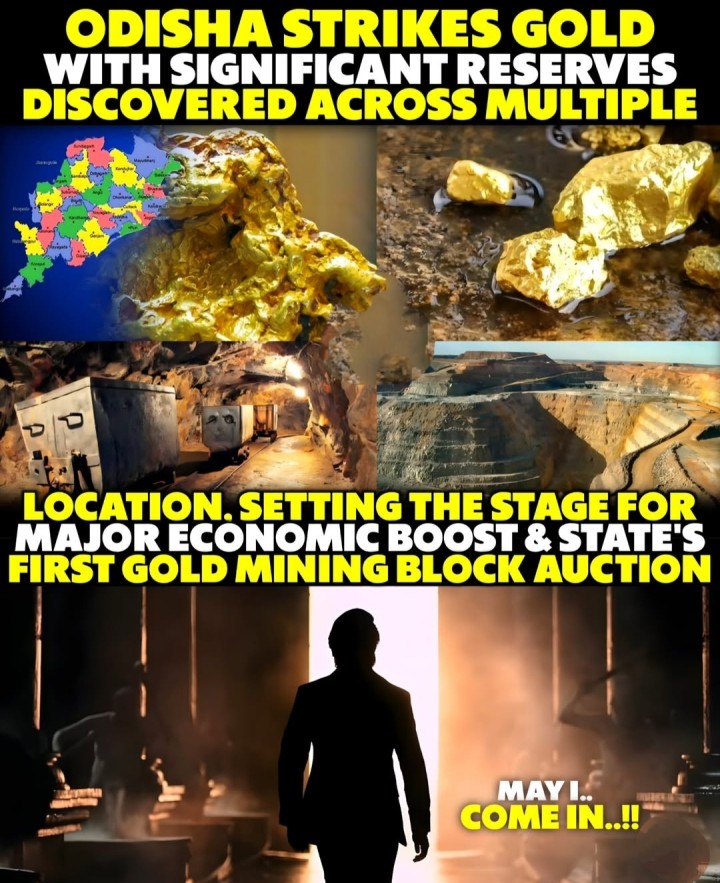 Odisha lo gold mining
