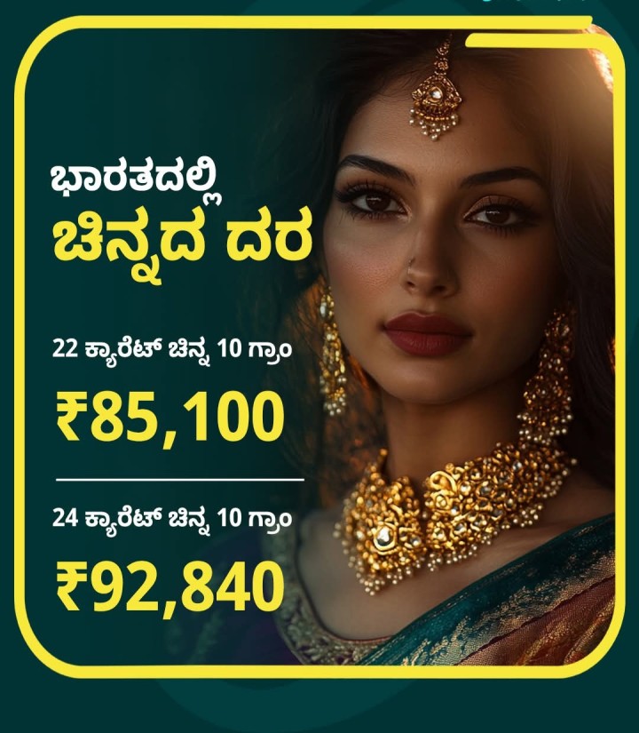 ಭಾರತದಲ್ಲಿ  ಚಿನ್ನದ ದರ