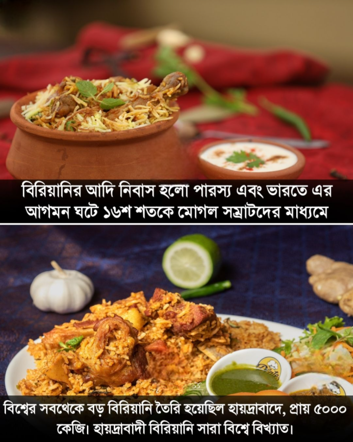 বিরিয়ানি তো খান কিন্তু বিরিয়ানি বিষয়ে এই কথা গুলি জানতেন কি?